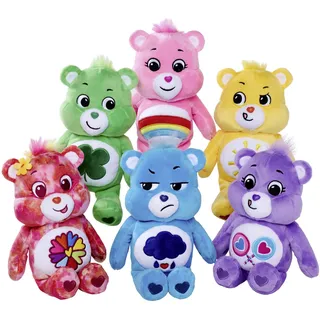 Simba 6305878022 - Care Bears Plüschtier, 23 cm, Herzbärchen, zufällige Farbauswahl, ab 0 Monaten