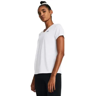 Under Armour Tech SSV- Solid Trainingsshirt Weiß XL