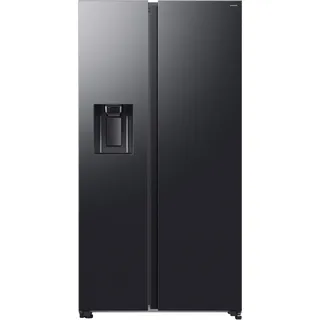 Samsung RS70F65KEFEF Side-by-Side (640 l, 1784 mm hoch, Schwarz)