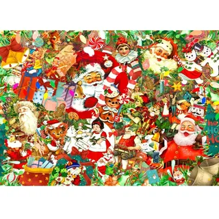 ENJOY Vintage Weihnachtspuzzle 1000 Teile