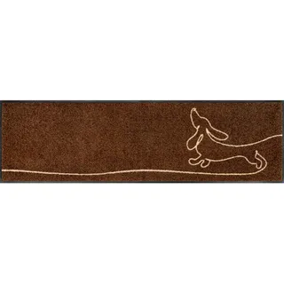 Wash+Dry by Kleen-Tex Fußmatte Daydreamer, rechteckig 7 mm Höhe auch als Läufer erhätlich, waschbar, und trocknergeeignet, braun