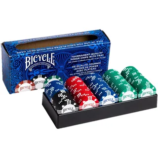 Bicycle - 100 Bicycle 8 Gram Clay Chips