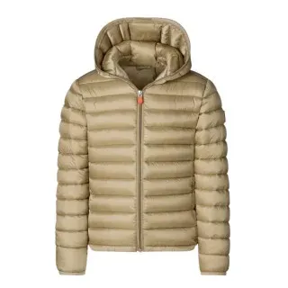 Save The Duck für Frauen/Mädchen. J32310G-IRIS19 Braune Iris-Jacke (16años= 166cm), Lässig, Nylon, Kinderbekleidung