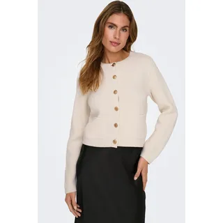 Jdy Kim L/S O-Neck Button Cardigan Egret S