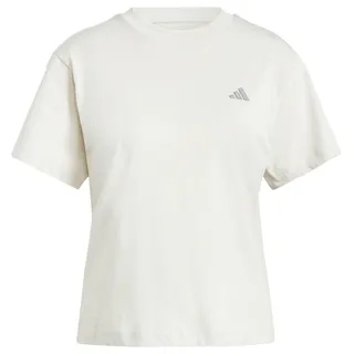 Adidas Damen Essentials SMALL Logo T-Shirt, Alumina, XXS