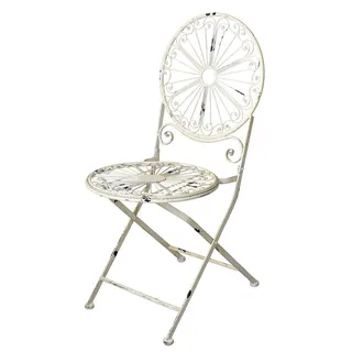 Eisenstuhl Garten Klappstuhl Stuhl Antik Eisen Gartenstuhl Terrassenstuhl Metall