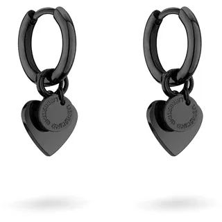 Liebeskind Berlin Creolen Layered Love schwarz Edelstahl