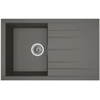 Respekta Houston 80 x 50 cm betongrau + Handbetätigung