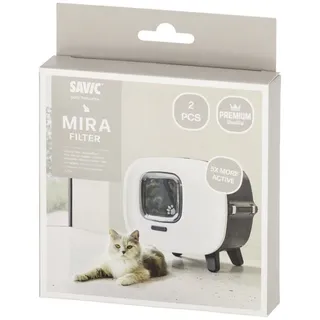 Savic NV Savic Filter für Katzentoilette "MIRA" 2 St., 12 x 12 cm - Schwarz