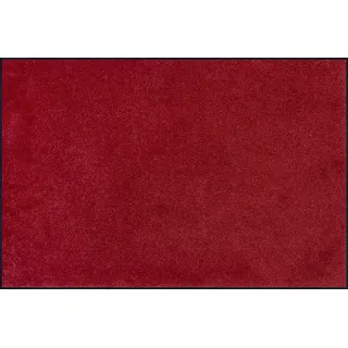 Wash+Dry Fußmatte, Regal Red 120x180 cm, innen und außen, waschbar, rot