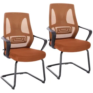 Svita Delta Besucherstuhl Kunststoff Braun