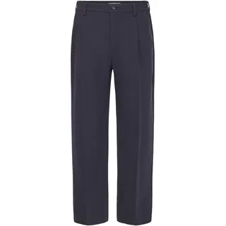 CASUAL FRIDAY Anzughose CASUAL FRIDAY "Anzughose CFPierce", Herren, Gr. 34/32, Länge 32, blau (schwarz navy), Obermaterial: 68% Polyester PES. 30% Viskose CV. 2% Elasthan EL., Hosen Anzughose