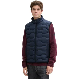 TOM TAILOR Herren Hybrid Lightweight Steppweste