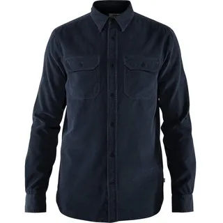 Fjallraven Herren Long Sleeved Övik Cord Shirt M, Dark Navy, XS, 82977