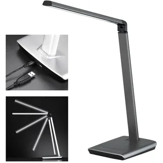 Fischer & Honsel Led-Tischleuchte , Metall, Kunststoff , 16.5x43.0x20.5 cm , Lampen & Leuchten, Leuchtenserien