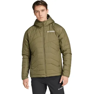 adidas Isolationsjacke Terrex Multi Synthetic Hooded (Wanderjacke) olivegrün Herren