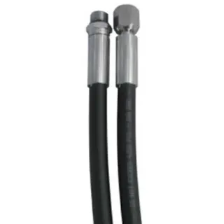 Dirzone Spg Rubber Hp Gauge Schlauch - Black - 56 cm