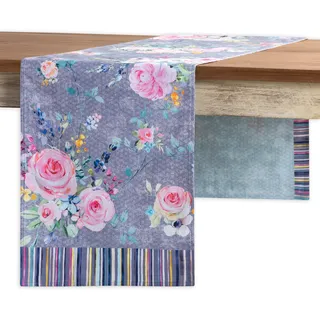 Maison d'Hermine Tischläufer, 100 % Baumwolle, einlagig, 150 cm lang, für Zuhause, Küche, Esszimmer, Party, Hochzeit, Brautparty, Muttertagsgeschenke (50 cm x 150 cm)