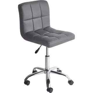 Beliani Bürodrehstuhl Polyester Grau
