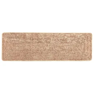 vidaXL Teppichläufer MARSA Gelb 100 x 300 cm Polyester und PVC - Gelb