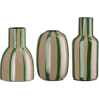 s.Oliver Tischvase »3er Set, Deko-Vase, klein, "Piccolo"«, grün