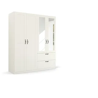 Rauch Drehtürenschrank Cottage by Quadra Spin 181 x 210 x 54 cm Weiß