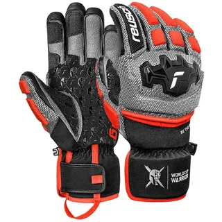 Reusch Worldcup Warrior GS / Skihandschuhe / Black/Grey/Red - 8,5