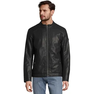 Tom Tailor Bikerjacke schwarz XL