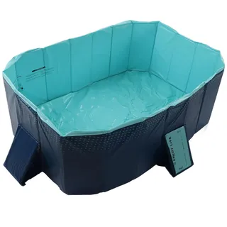 HEEPDD Faltbarer Pool, Premium-PVC, übergroßer Kinderpool, Einfacher Aufbau, 1,6 M für den Heimgebrauch Im Freien (1,6 m/63 Zoll)