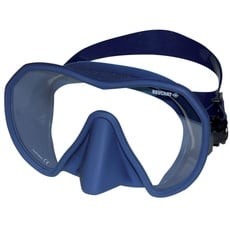 Beuchat Maxlux Tauchmaske S - für schmale Gesichtsformen (Farbe: blau)