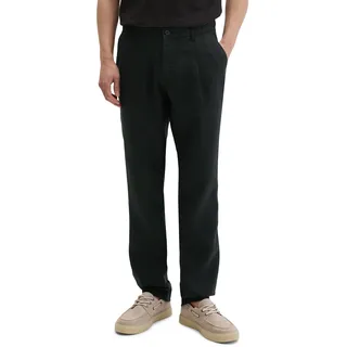 Marc O'Polo Osby jogger pleats Leinenhose Schwarz 34 32