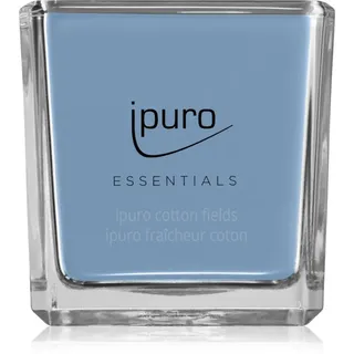 ipuro ESSENTIALS Duftkerze 125 g blau