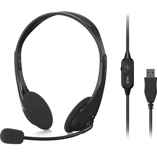 Behringer HS20 USB-Stereo-Headset mit Schwenkmikrofon