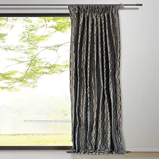 MYDECO Vorhang mit Gardinenband Stream taupe