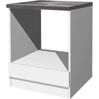 Flex-Well Herdumbauschrank Lucca 60 x 85 x 60 cm Weiß