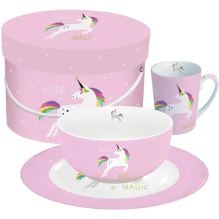 Frühstücksset 'Pink Unicorn'