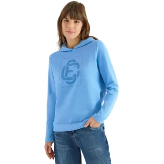 Cecil Damen Hoodie mit Schmucksteinen