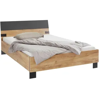 WIMEX »Malmö, Bett Made in Germany« im beliebten Industrial look, 3 Breiten zur Auswahl,