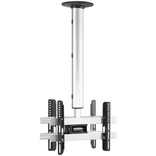 Mid.you Tv-Halterung , Silberfarben , Metall , 42x74x19 cm , Wohnzimmer, TV Möbel, TV-Zubehör