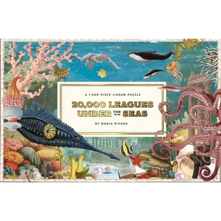 20,000 Leagues Under The Seas: A 1000 Piece Jigsaw Puzzle Inspired by Jules Verne’s Classic Adventure