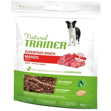 Trainer Natural Snacks für Hunde, Superfoods mit Rindfleisch 85 g