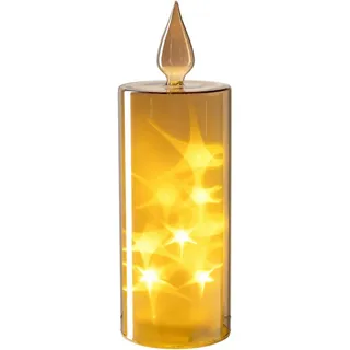 LEONARDO LED Kerze 27 cm, gold