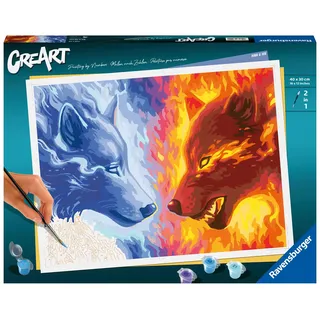 Ravensburger Malen nach Zahlen Fire & Ice