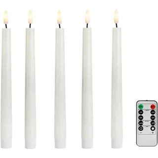 Markslöjd Led-Kerzenset 5 St. Weiß