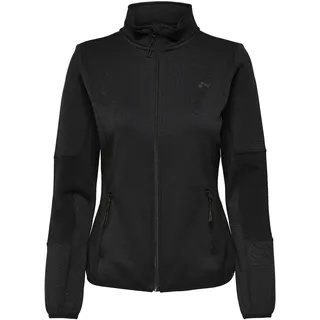 ONLY Damen Onpjetta Hn Jck - Noos Fleecejacke, Schwarz, L EU