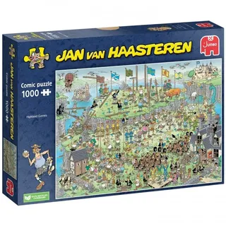 JUMBO Spiele Jumbo Jan van Haasteren - Hochlandspiele (1000 Teile)