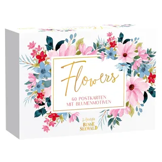 TOPP Postkarten mit Blumenmotiven