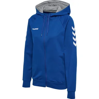 hummel Go Cotton Zip Hoodie Kapuzenpullover, True Blue, XS