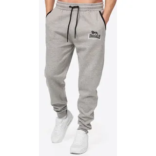Lonsdale Herren Jogginghose Two Tones Trainingshose - Marl Grey - M