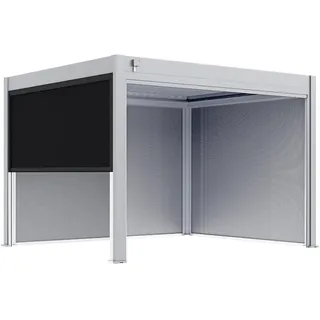 Paragon Seitenteil für Pergola Grand Tuscan 10 2,79 x 2,37 m Grau